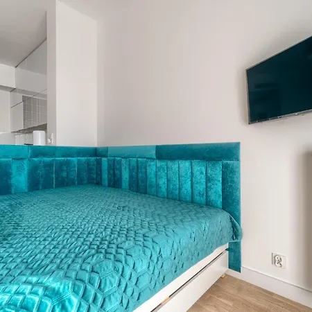 Hanza Tower 22 White Jacussi & Sauna & Pool & * Szczecin