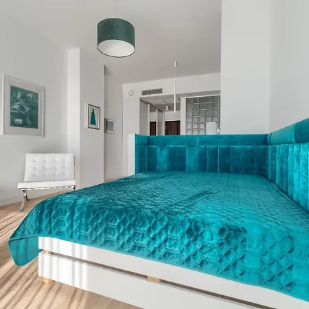 公寓 Hanza Tower 22 White Jacussi & Sauna & Pool & 什切青