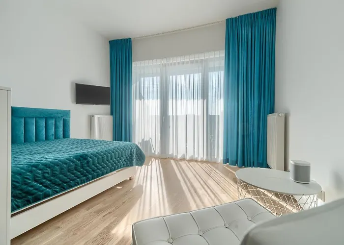 Hanza Tower 22 White Jacussi & Sauna & Pool & Daire *