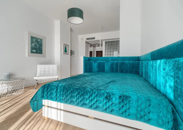 Apartment Hanza Tower 22 White Jacussi & Sauna & Pool & Szczecin