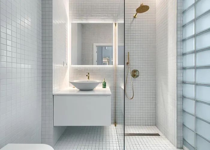 Hanza Tower 22 White Jacussi & Sauna & Pool & * Szczecin