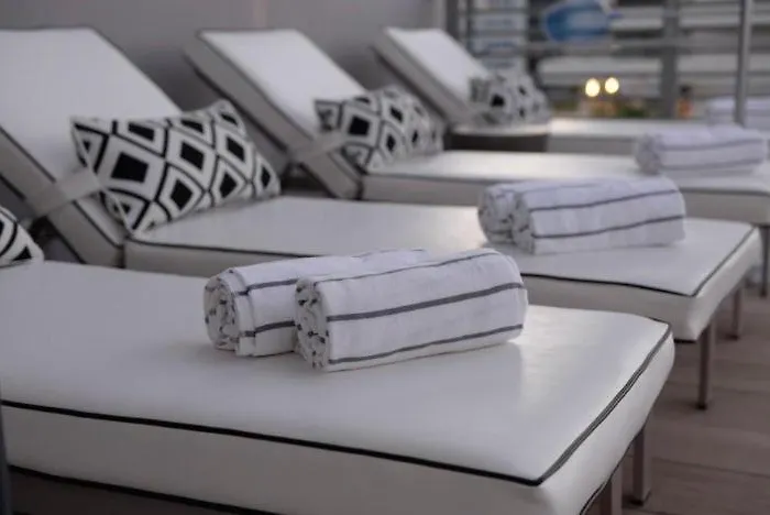 Daire Hanza Tower 22 White Jacussi & Sauna & Pool & *