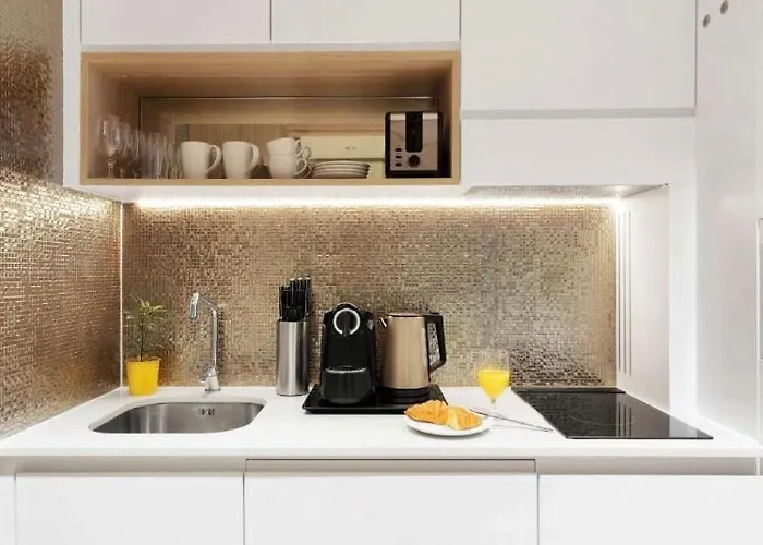 Daire Hanza Tower 22 White Jacussi & Sauna & Pool &